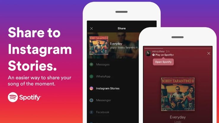 How to Add and Share Spotify to Instagram Stories
